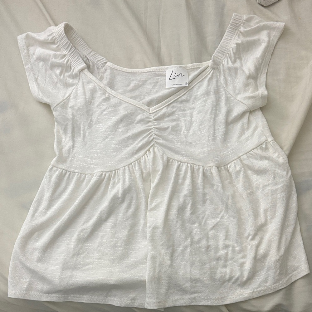 Olivia Rae Cream Blouse